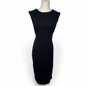 Express Classic Black Midi Dress